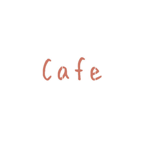 ステンシル　Cafe